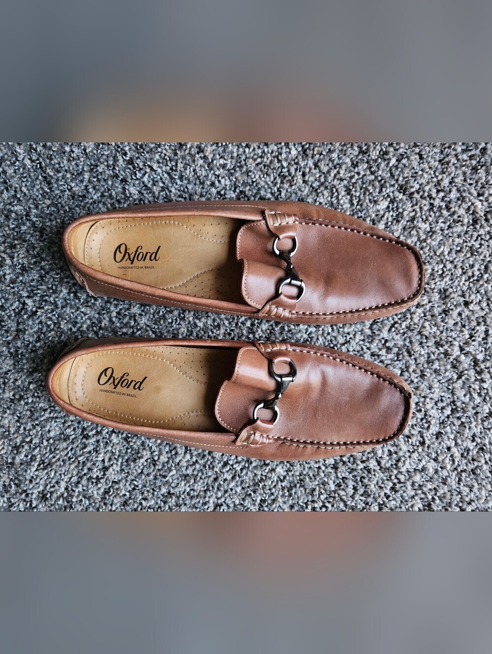 Oxford Men’s Brown Leather Bit Loafers